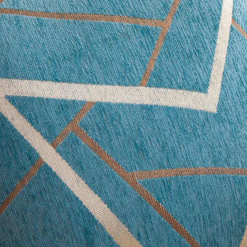 DecorBites™ Geometric Chenille Cushion Cover 45x45 Comfortable Luxury Home Decor