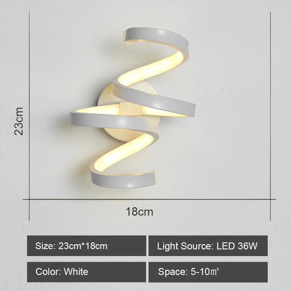 Decorbites™ LED Wandarmatur aus Acryl für Schlafzimmer und Flur, Stil einer Kronleuchter