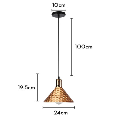 DecorBites™ Industrial Retro Pendant Lamp for Dining, Bar, Bedroom - Creative Chandeliers