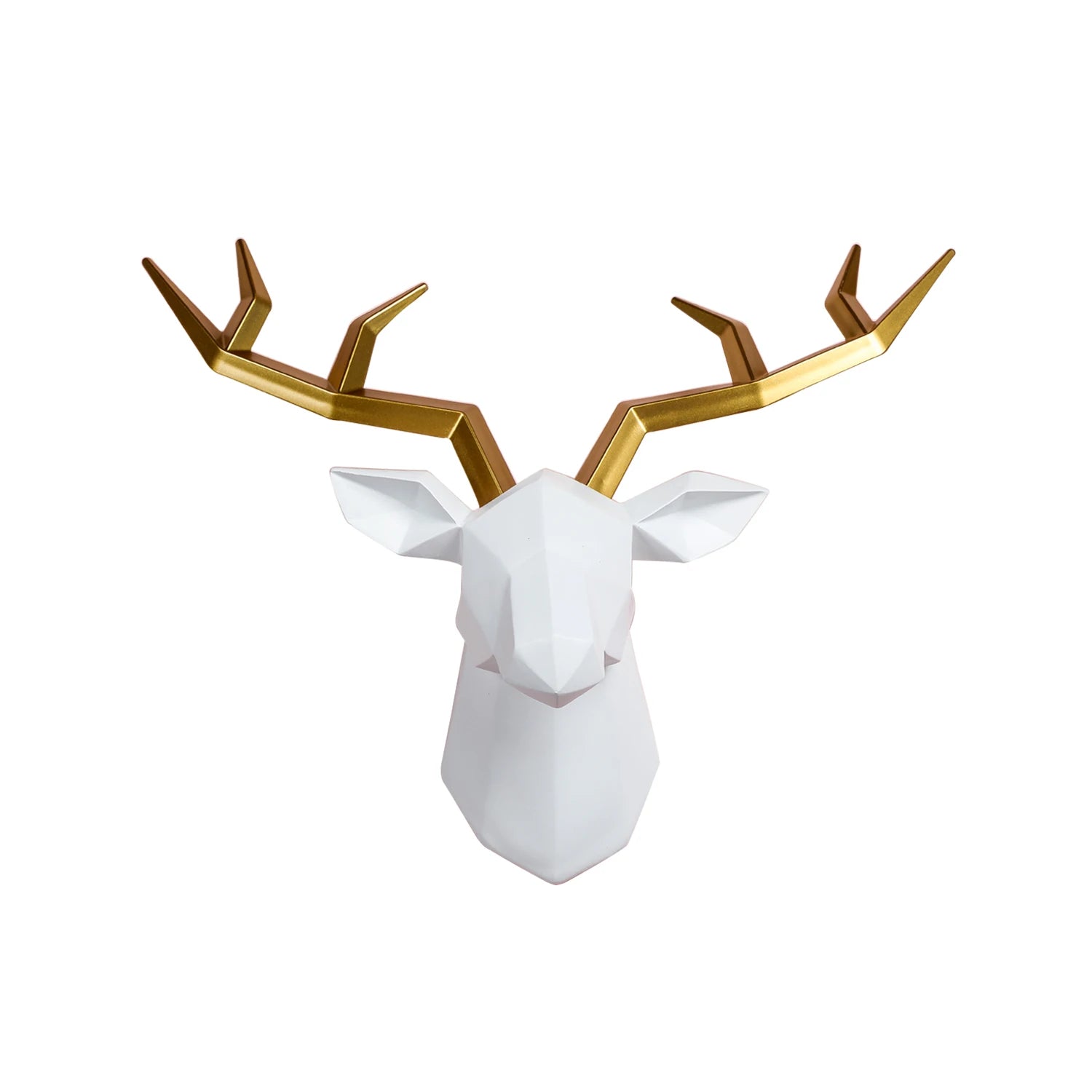 Creative Deer Head Wall Sculpture