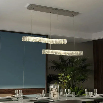 Decorbites™ Kristall-LED-Deckenleuchter für elegante Esszimmer-Dekoration