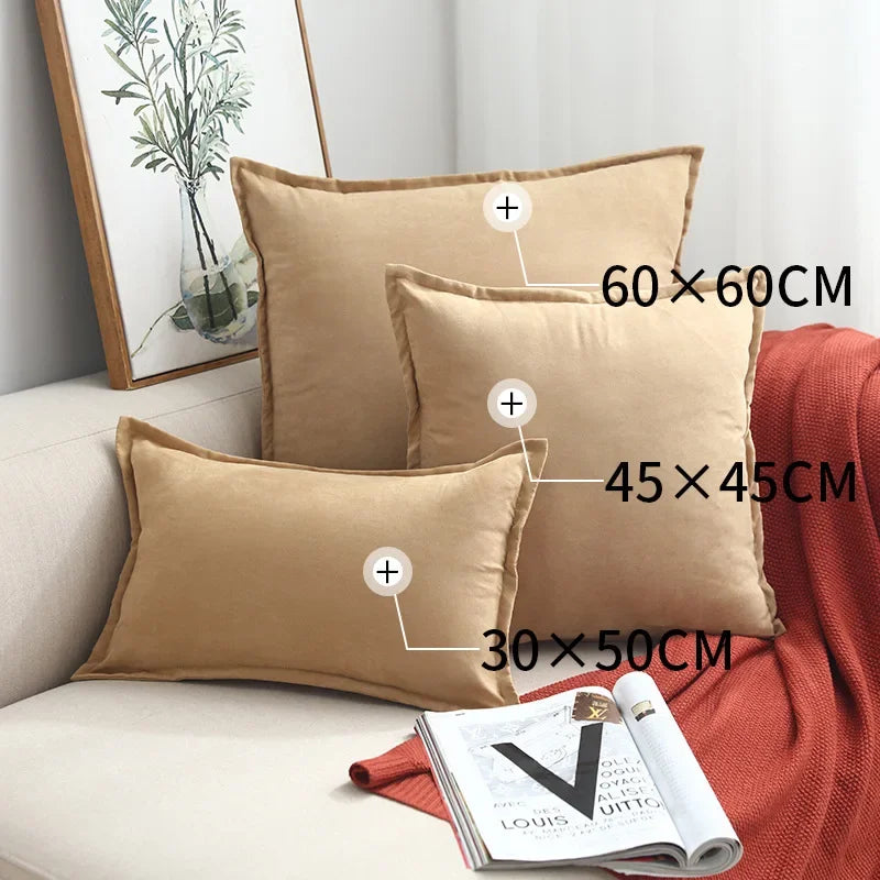 Decorbites™ Hahnentritt-Muster Kissenbezug 30x50 cm Schwarz und Weiß Bogen-Taille Kissenhülle
