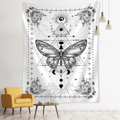 DecorBites™ Geometric Butterfly Tapestry Wall Hanging for Bohemian Home Decor