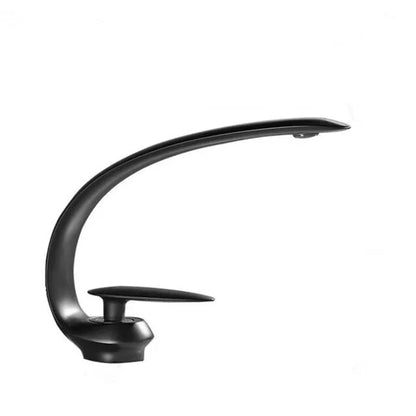 DecorBites™ Brushed Gold Basin Faucet - Single Handle Bathroom Sink Faucet