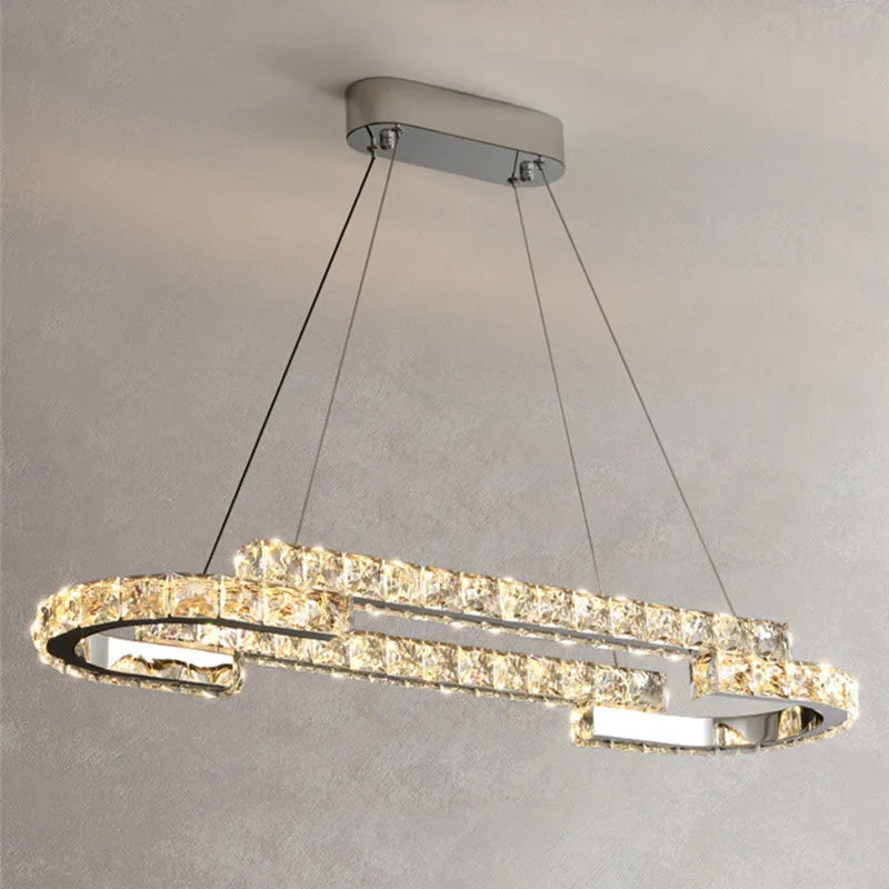 Decorbites™ Kristall-LED-Hängeleuchten Chromstahl Moderne Luxusarmaturen