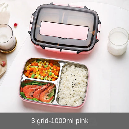 Decorbites™ Kinder-Mittagessens-Set: Tasche, Thermosflasche, Bento-Box, Thermische Lunchboxen