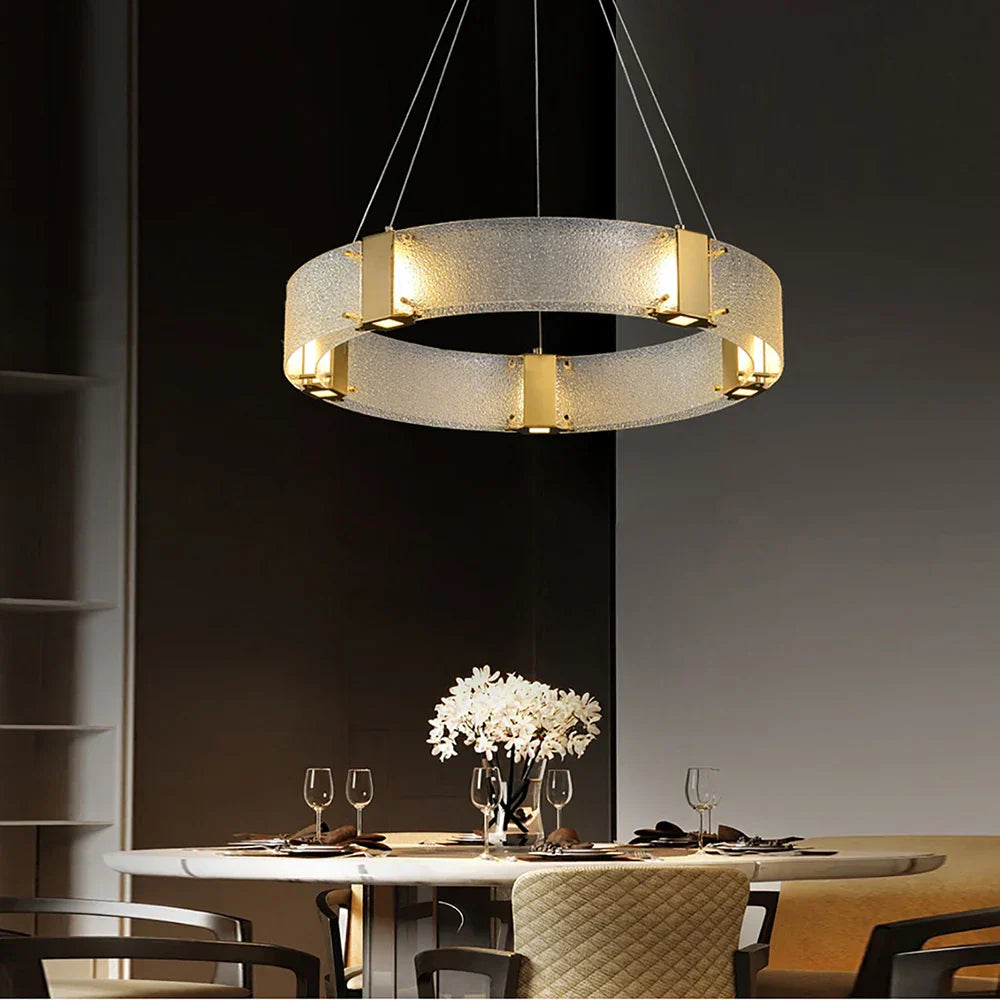 Gold Luxe LED Chandelier