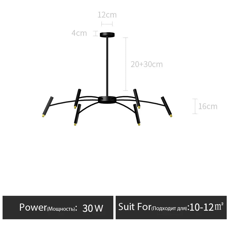 Nordic Design LED Chandelier