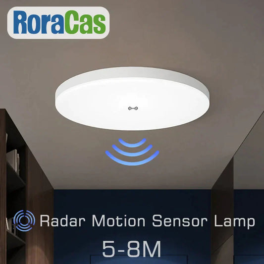 Decorbites™ LED-Deckenleuchte mit Radar-Bewegungssensor | Smart-Home-Beleuchtung 24 W 36 W 30 cm