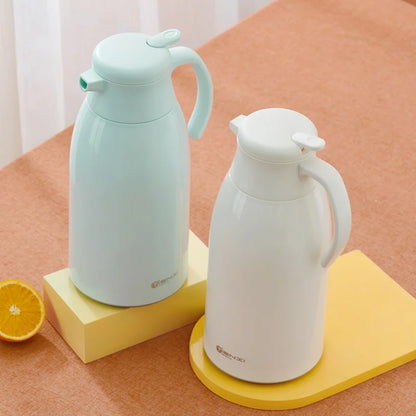 Decorbites™ Glas-Isolierkanne: Große Kapazität Thermosflasche für langanhaltende heiße/kalte Getränke