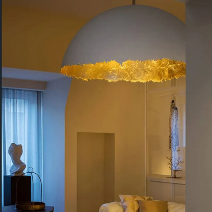 Decorbites™ Eierschalen-Acrylharz-Kugelleuchte - Studiobeleuchtung für Restaurants