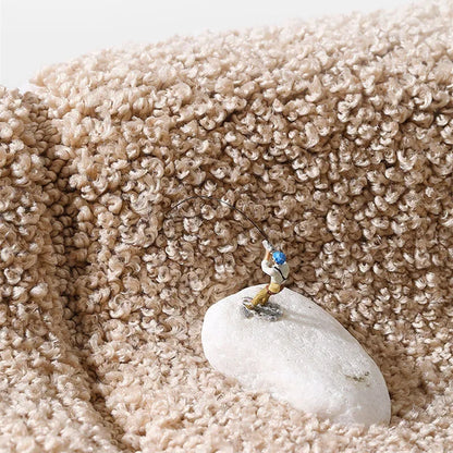 DecorBites™ Geometric Flocked Bath Mat Thicken Super Absorbent Anti-slip Bathroom Rug.