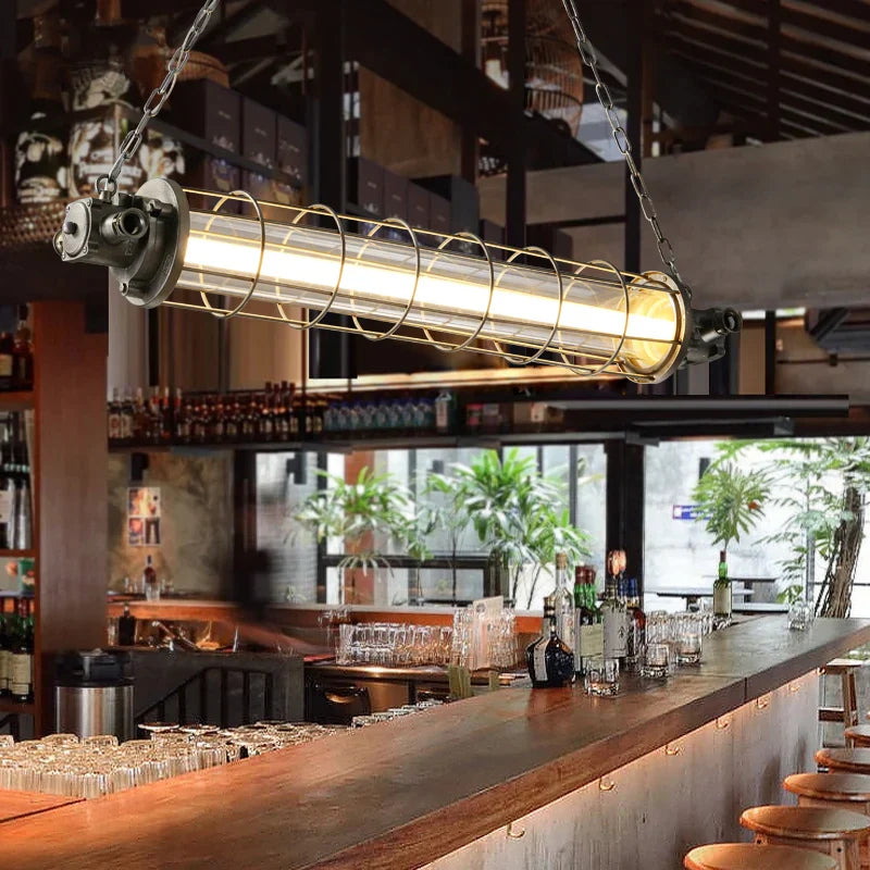 DecorBites™ Industrial Chandelier for Loft Cafe Retro Bar Office Table Lamp Shopping