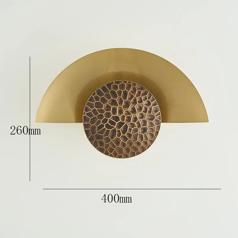 Resin Iron LED Wall Lamp