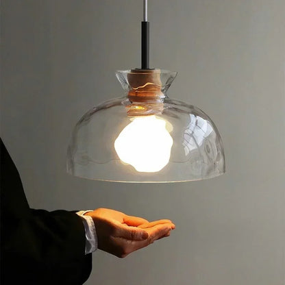 Decorbites™ Klar-Glas-Hängelampe mit LED-Lichtern für die Hausdekoration