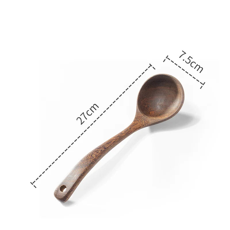 Wood Handle Cookware Set