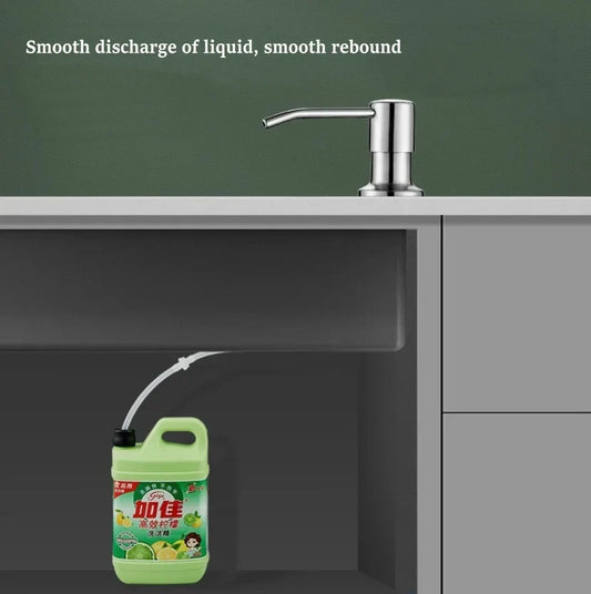 Decorbites™ Küchenspülbecken-Seifenspender mit Verlängerungsrohr und Pumpenauslöser