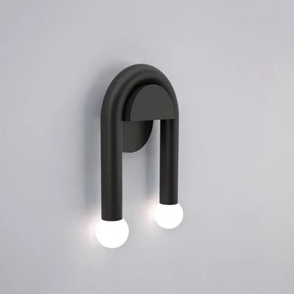 Decorbites™ LED-Wandleuchte Schwarz U-förmiges Design - Modernes Innenraum-Minimalistisches Licht