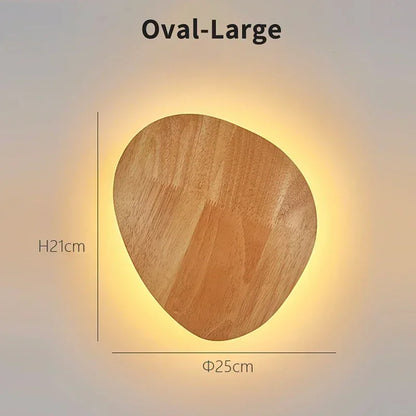 Decorbites™ LED-Holz-Wandleuchten Modern Minimalistisches Wohnzimmer-Schlafzimmer-Dekor