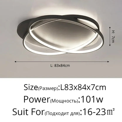 DecorBites™ Elegant Ceiling Chandeliers, Dimmable with Remote Control