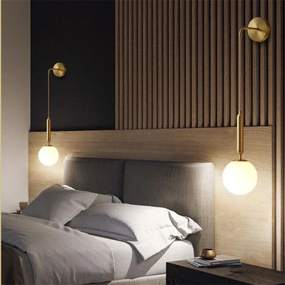 Decorbites™ Elegante Glas-Wandleuchte für Wohnzimmer Schlafzimmer LED-Beleuchtung