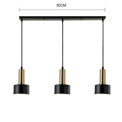 Decorbites™ Gold E27 LED Hängelampe Nordische Kronleuchter für Innenräume Wohnzimmer & Schlafzimmer