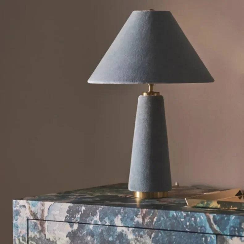 DecorBites™ Cotton Velvet Floor Lamp LED E27 Modern Light Fixtures for Living Room