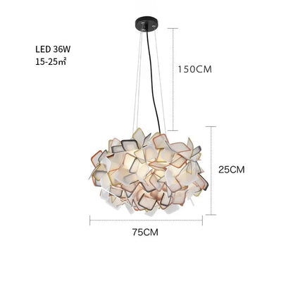 Decorbites™ Clizia LED-Kronleuchter – Neues Design Acryl Aufhängung Schlafzimmer Café-Lichter