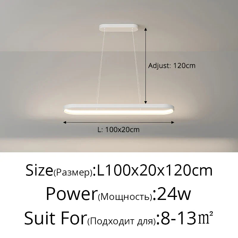 Decorbites™ LED-Deckenleuchter für Wohnzimmer Küche Esszimmer Arbeitszimmer Moderne Innenbeleuchtung