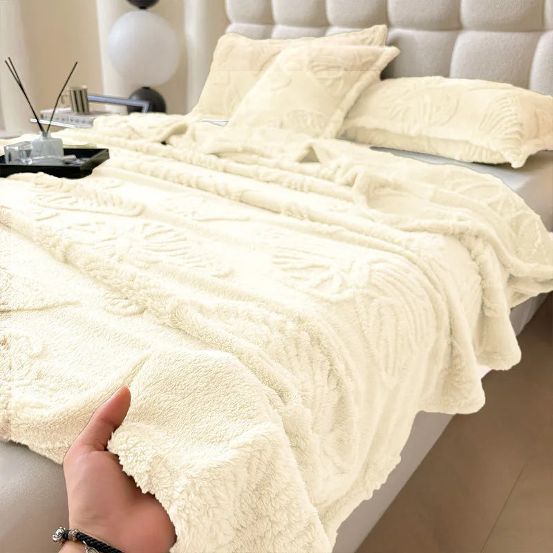 Chiffon Butterfly Jacquard Throw