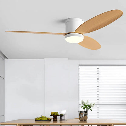 Decorbites™ Schwarze DC-Deckenventilatorleuchte mit Fernbedienung und LED-Kronleuchter