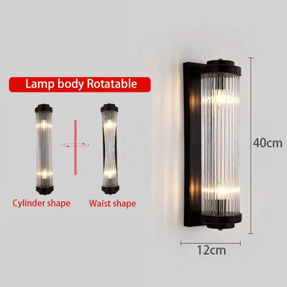 Decorbites™ Kristall-Wandleuchte: Moderne minimalistische Luxus-LED-Lichter für Wohnzimmer, Schlafzimmer und Flur