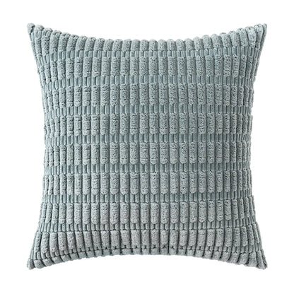 DecorBites™ Inyahome Sage Green Corduroy Velvet Pillowcase Set of 2 - Cushion Cover