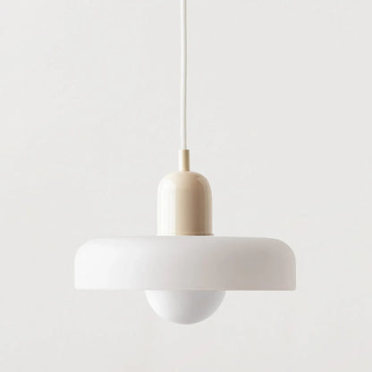 Nordic Colorful Glass Pendant Light 35Cm