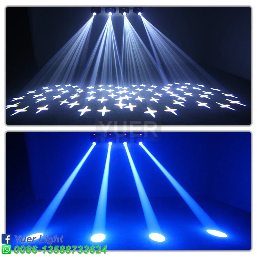 Decorbites™ LED 100W Spot Moving Head Light mit Prisma für DJ-Bühne und Party