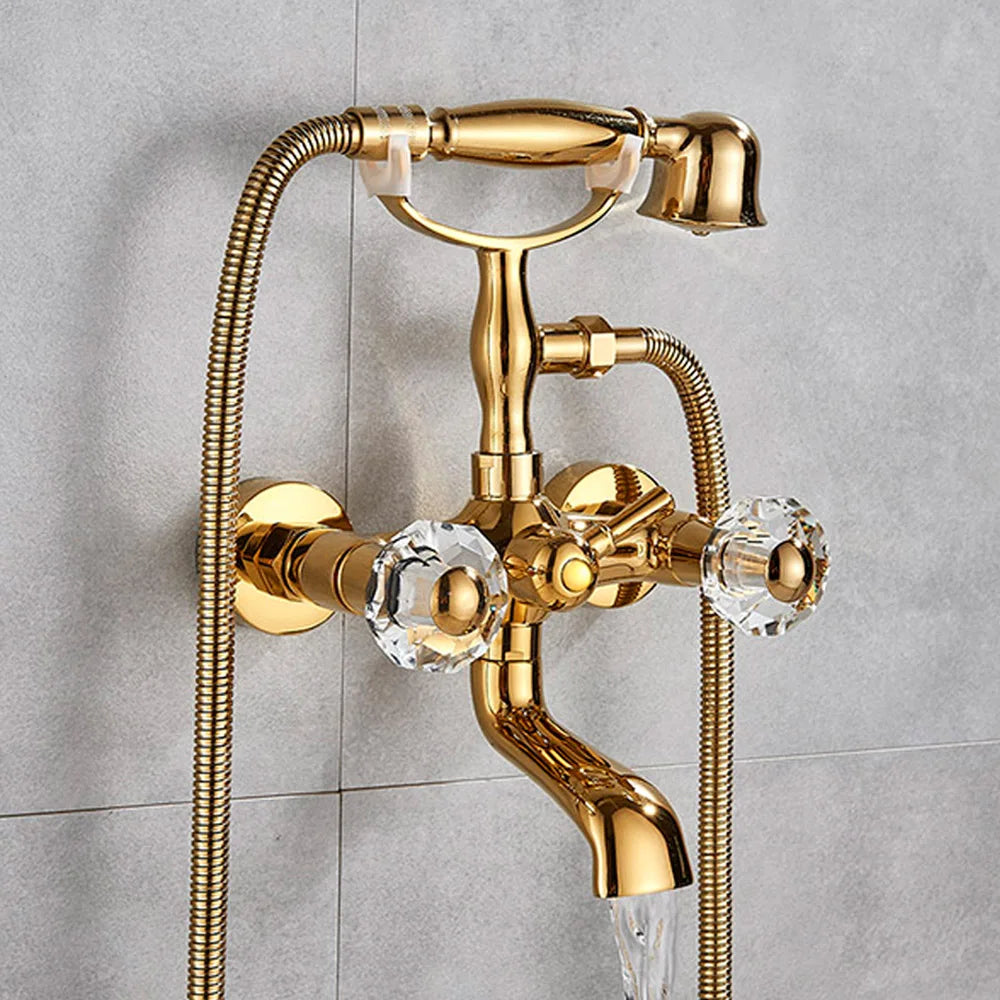 Decorbites™ Zweihandgriff Luxus-Badewannenarmatur mit Handbrause-Mischer
