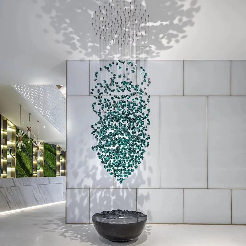 Modern Crystal Staircase Chandelier
