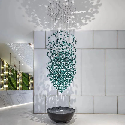 Decorbites™ Kristall-Leuchter: Moderne LED-Beleuchtung für Treppenhaus, Flur und Eingangsbereich