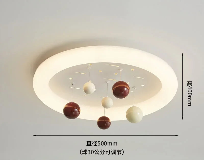 Cream Cloud Chandelier Light