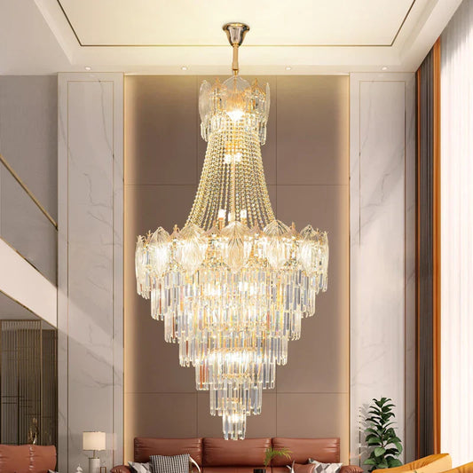 Decorbites™ Elegante Einfache Treppenhaus-Leuchter LED Wohnzimmer Villa Kreative Hotelbeleuchtung