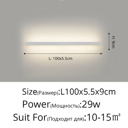 Decorbites™ Acryl-LED-Wandleuchten mit Haken für Schlafzimmerregale & Hintergrundwanddekoration