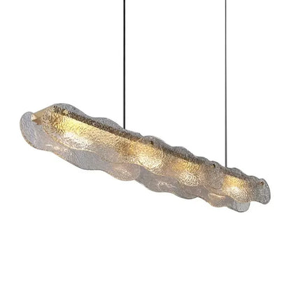 Decorbites™ Kunstglas-Esszimmertisch-Leuchter: Moderne Luxus-LED-Hängeleuchten