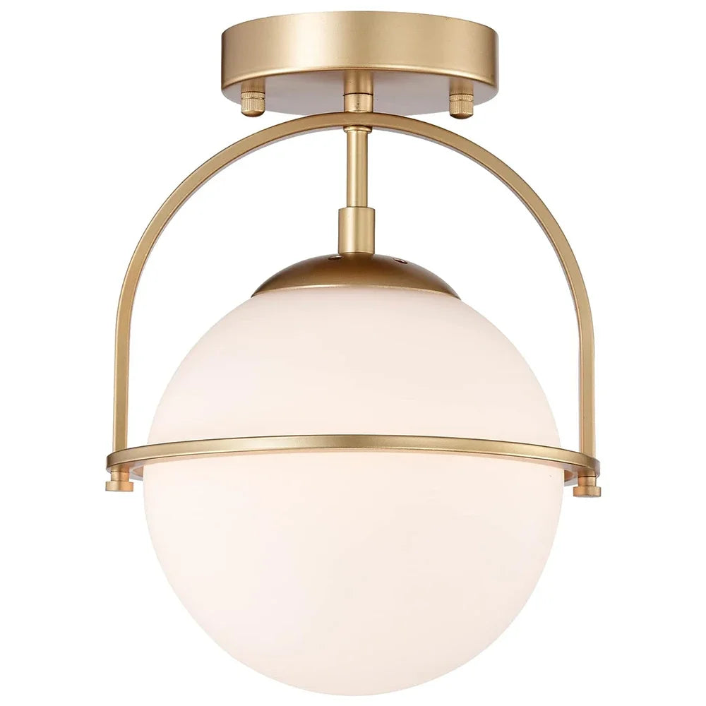 DecorBites™ Glass Ball Suspension Ceiling Light for Living Room