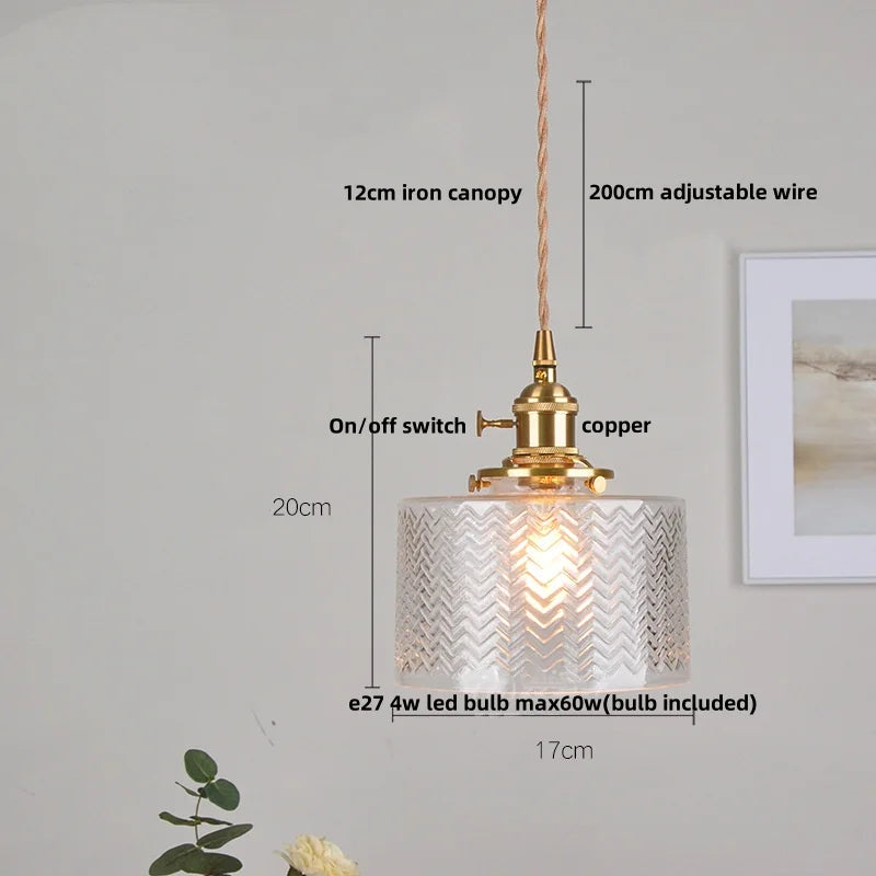 Nordic Green Hanging Lamp