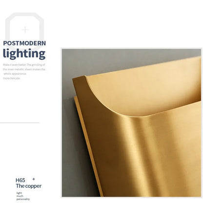 Decorbites™ Zeitgenössische Kupfer-Messing-Wandleuchte Minimalistisches Design für Arbeitszimmer Wohnzimmer Nachttisch