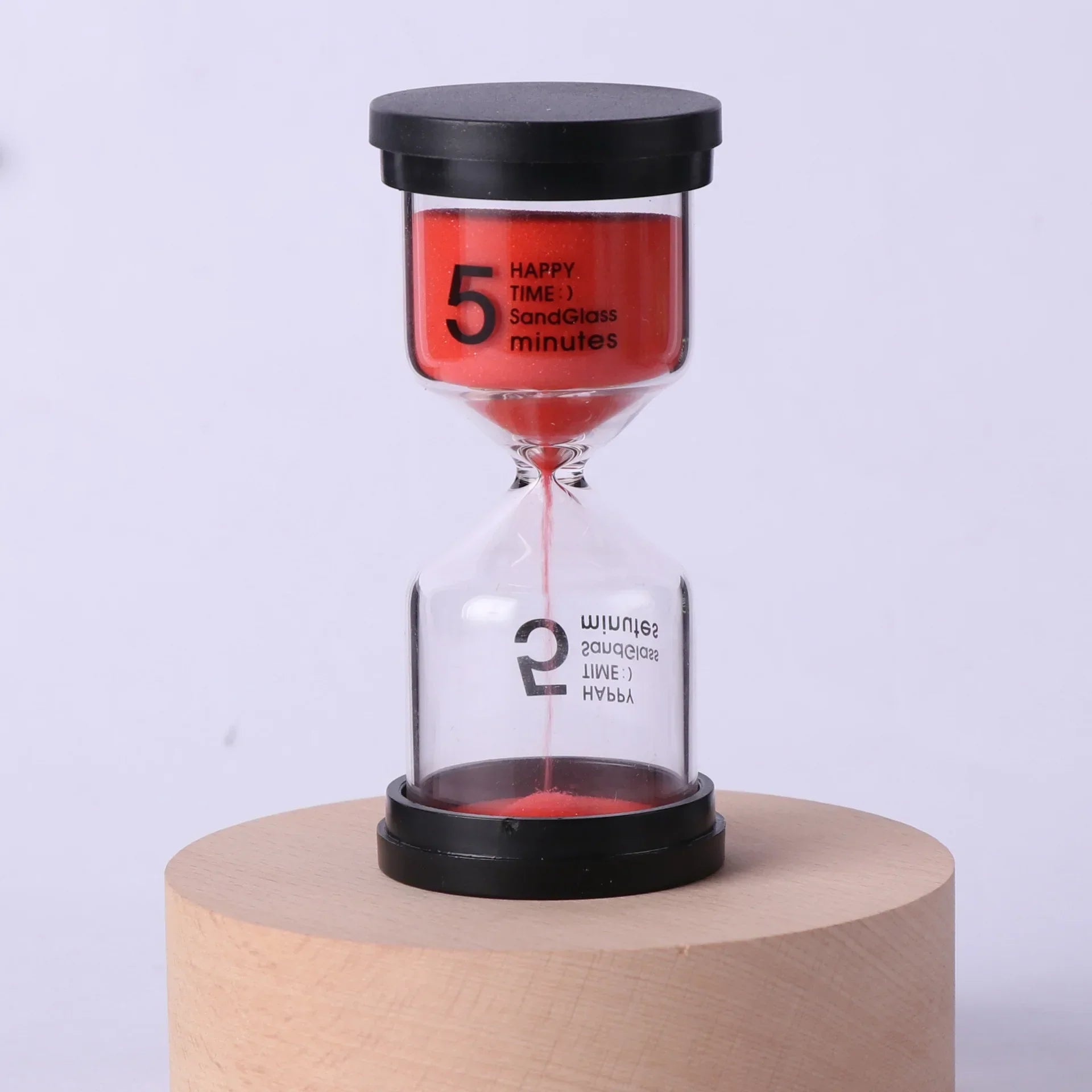 Decorbites™ Kinder 30-Minuten Sanduhr Timer für Hausaufgaben, Zähneputzen, 7 Farben