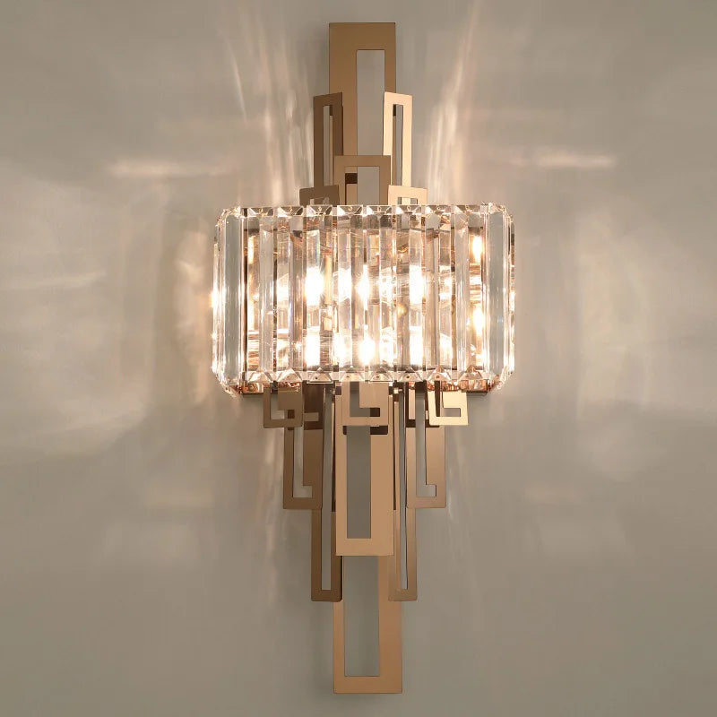 Decorbites™ Kristall-Wandleuchte: Moderne nordische Innenbeleuchtung für Wohnzimmer, Schlafzimmer und Treppenhaus