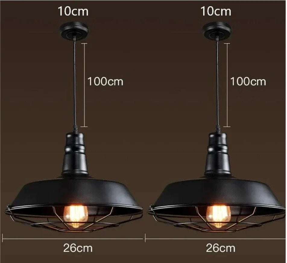 Decorbites™ Eisen-Hängeleuchten: Ländlich retro personalisierte Topfdeckel-Chandelier