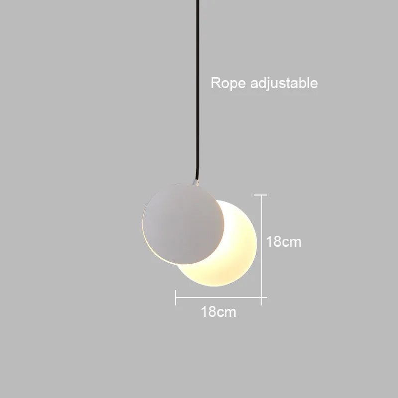 Decorbites™ Halbmond-LED-Hängeleuchter für modernes minimalistisches Dekor