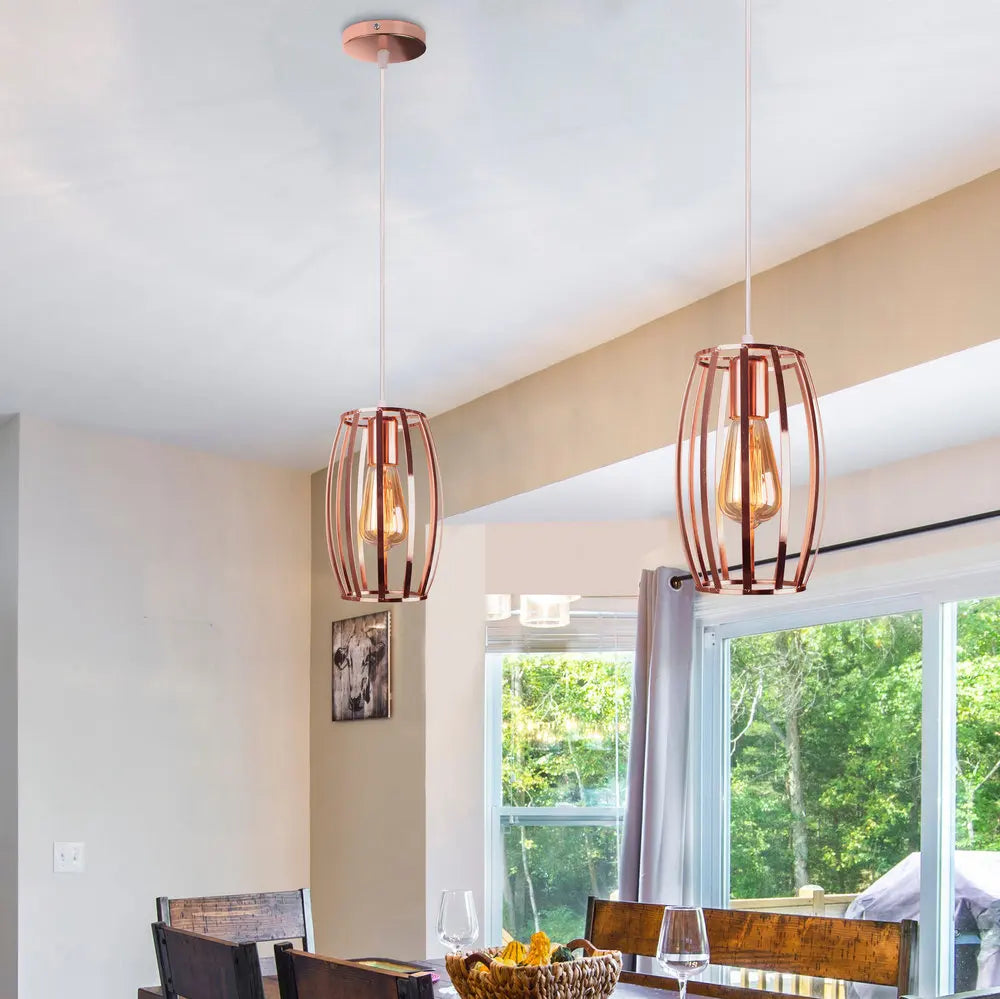 Decorbites™ Industrielles Retro-Loft-LED-Pendantleuchte für Wohnzimmer, Küche und Heim